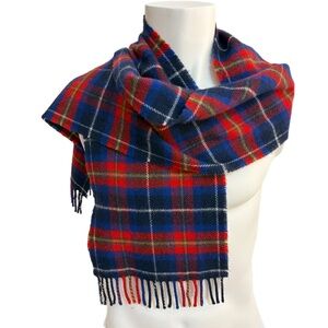 House of Edgar Scottish Tartan Wool Scarf 🇬🇧 – Pure New Wool – Made in Scotlan